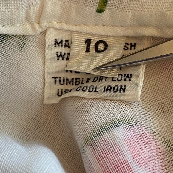 Vintage 70s Avalon Maxi Shirt Dress SZ 10 - Picture 14 of 14